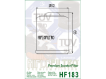 Φίλτρο Λαδιού HIFLO "HF183"
